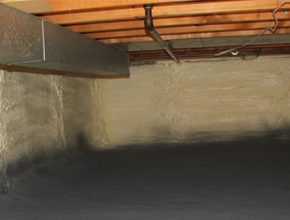crawl space spray insulation for Nebraska